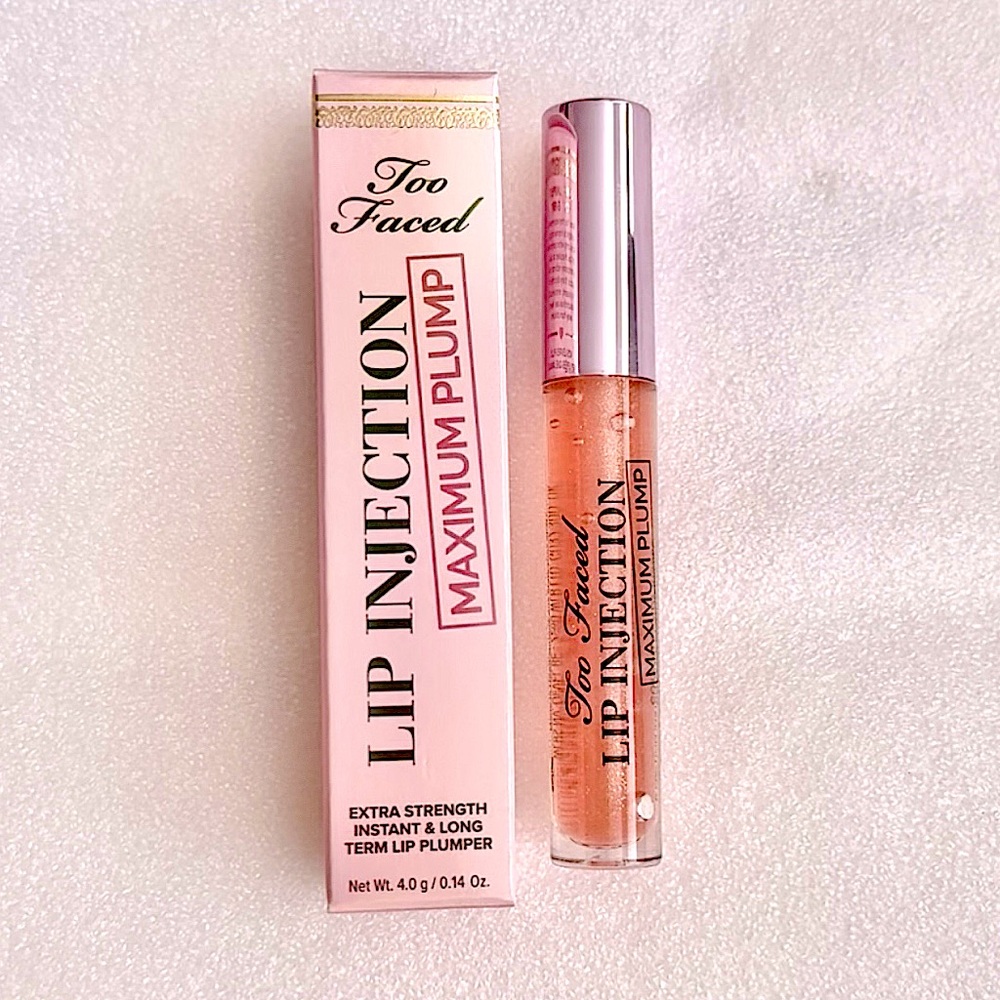 Too Faced Lip Injection Maximum Plump(Full Size), Cotton Candy Kisses